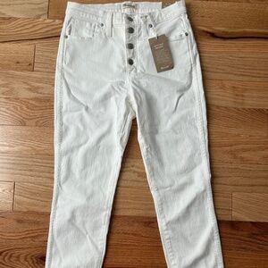 Madewell high-rise skinny crop